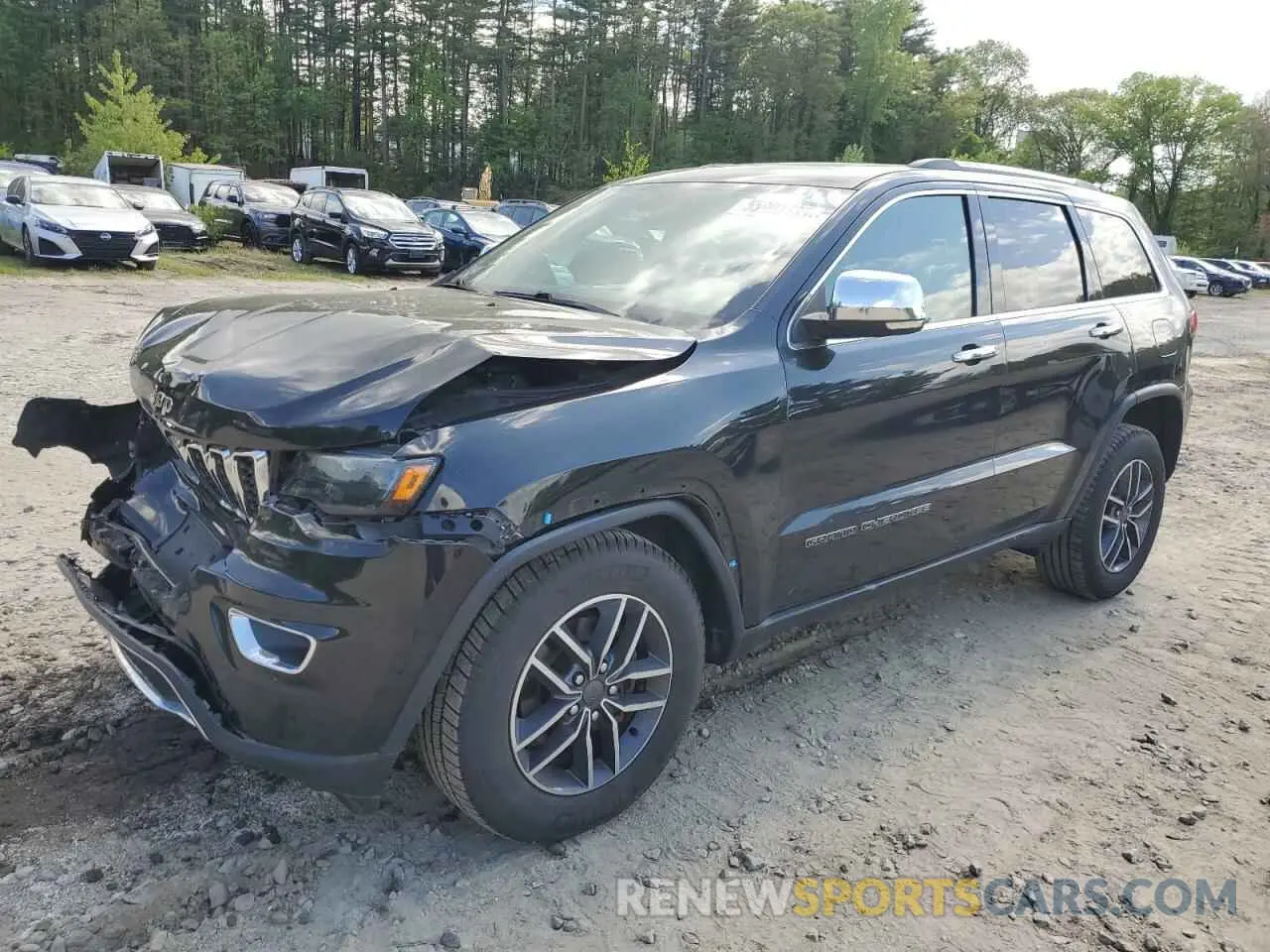 1 Photograph of a damaged car 1C4RJFBG2KC654453 JEEP GRAND CHER 2019