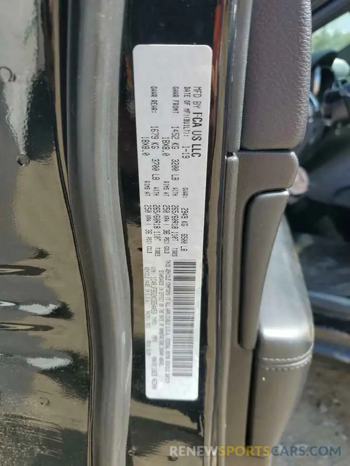 13 Photograph of a damaged car 1C4RJFBG2KC654453 JEEP GRAND CHER 2019