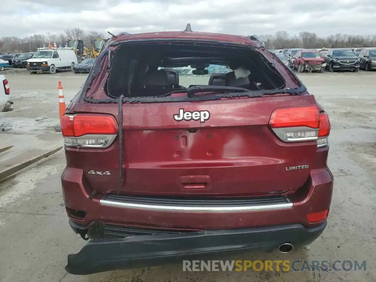 6 Photograph of a damaged car 1C4RJFBG3KC758143 JEEP GRAND CHER 2019