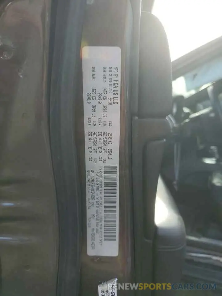 13 Photograph of a damaged car 1C4RJFBG4KC540597 JEEP GRAND CHER 2019