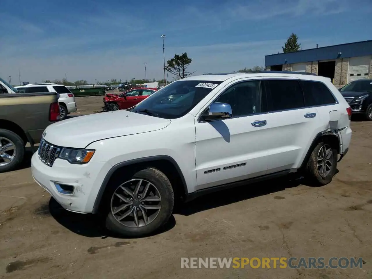 1 Photograph of a damaged car 1C4RJFBG4KC595938 JEEP GRAND CHER 2019