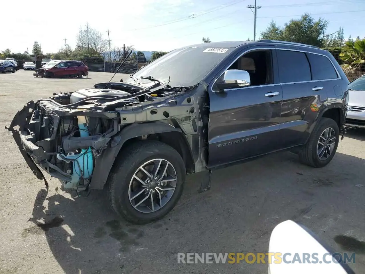 1 Photograph of a damaged car 1C4RJFBG5KC537742 JEEP GRAND CHER 2019