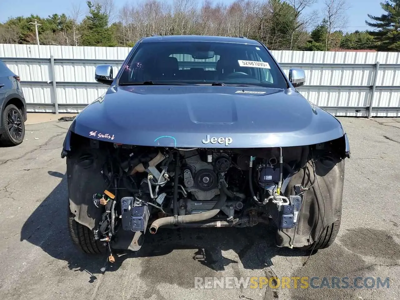 5 Photograph of a damaged car 1C4RJFBG5KC661882 JEEP GRAND CHER 2019