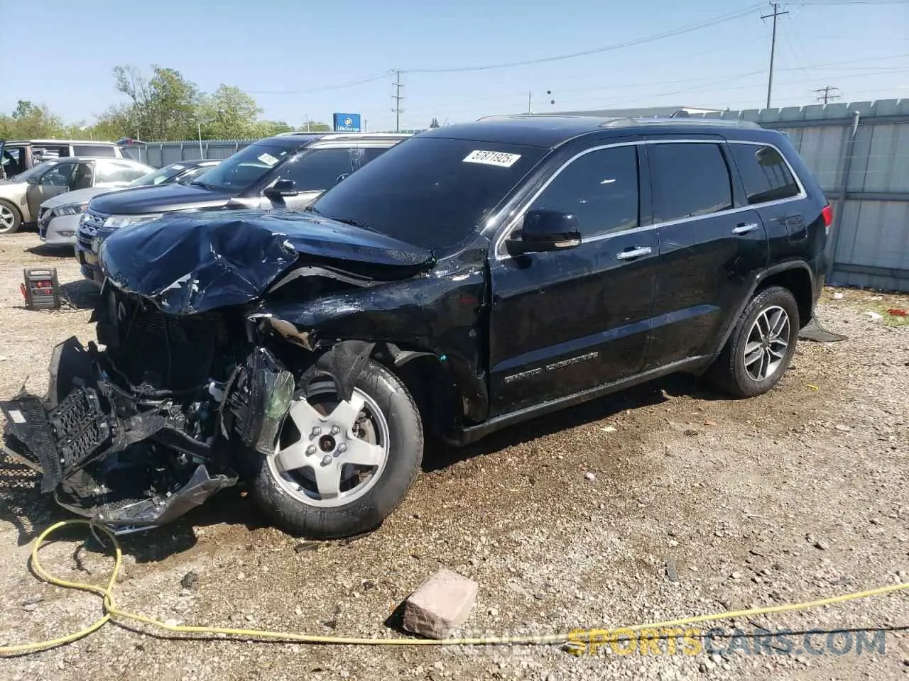 1 Photograph of a damaged car 1C4RJFBG5KC713902 JEEP GRAND CHER 2019