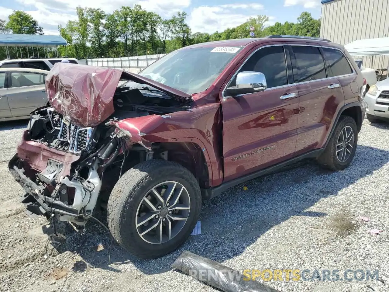 1 Photograph of a damaged car 1C4RJFBG5KC714158 JEEP GRAND CHER 2019