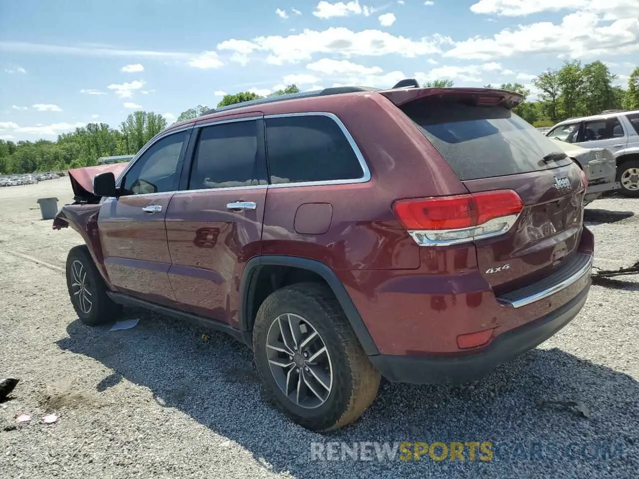 2 Photograph of a damaged car 1C4RJFBG5KC714158 JEEP GRAND CHER 2019