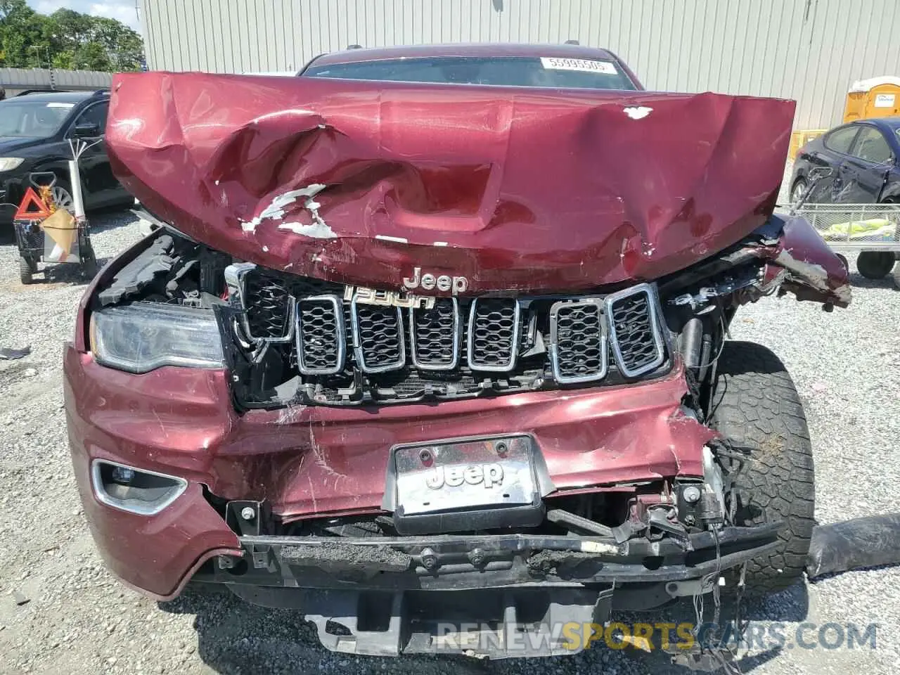 5 Photograph of a damaged car 1C4RJFBG5KC714158 JEEP GRAND CHER 2019