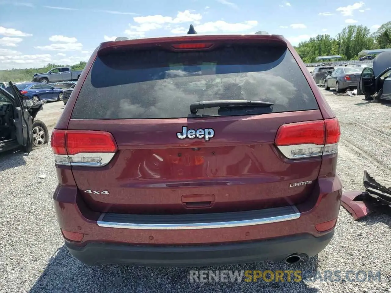 6 Photograph of a damaged car 1C4RJFBG5KC714158 JEEP GRAND CHER 2019