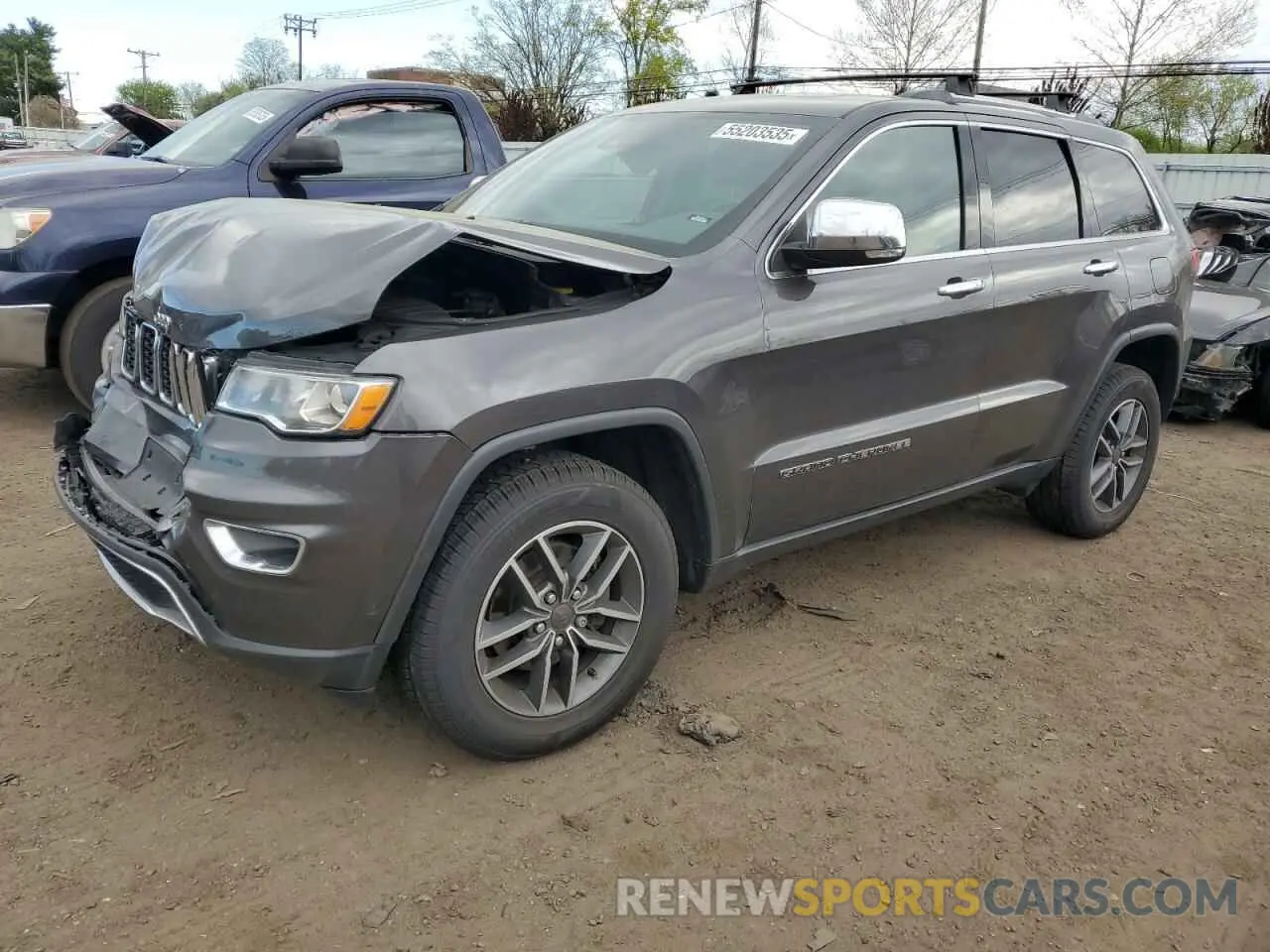 1 Photograph of a damaged car 1C4RJFBG6KC527639 JEEP GRAND CHER 2019