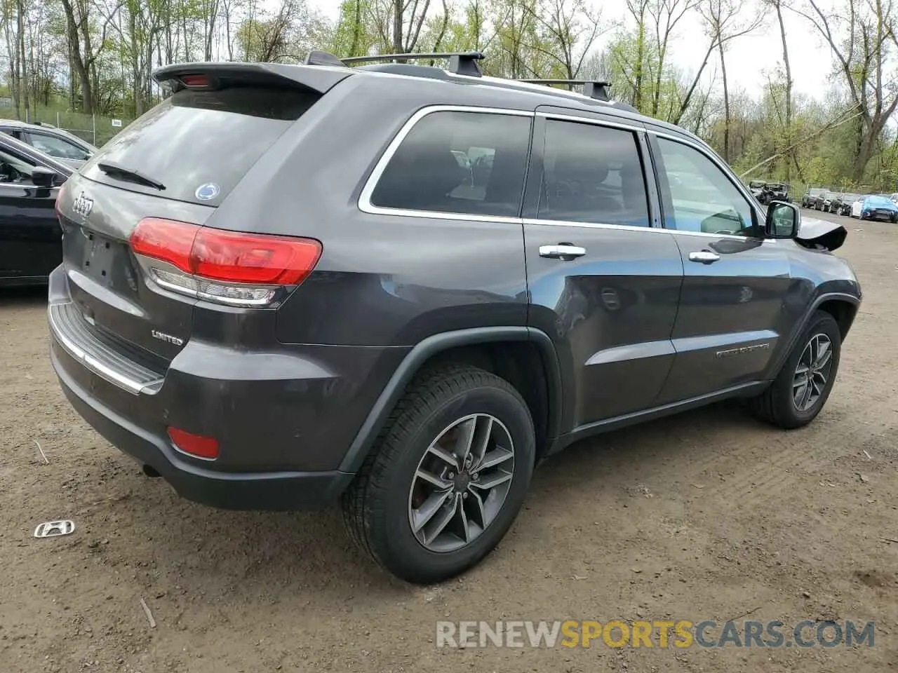 3 Photograph of a damaged car 1C4RJFBG6KC527639 JEEP GRAND CHER 2019