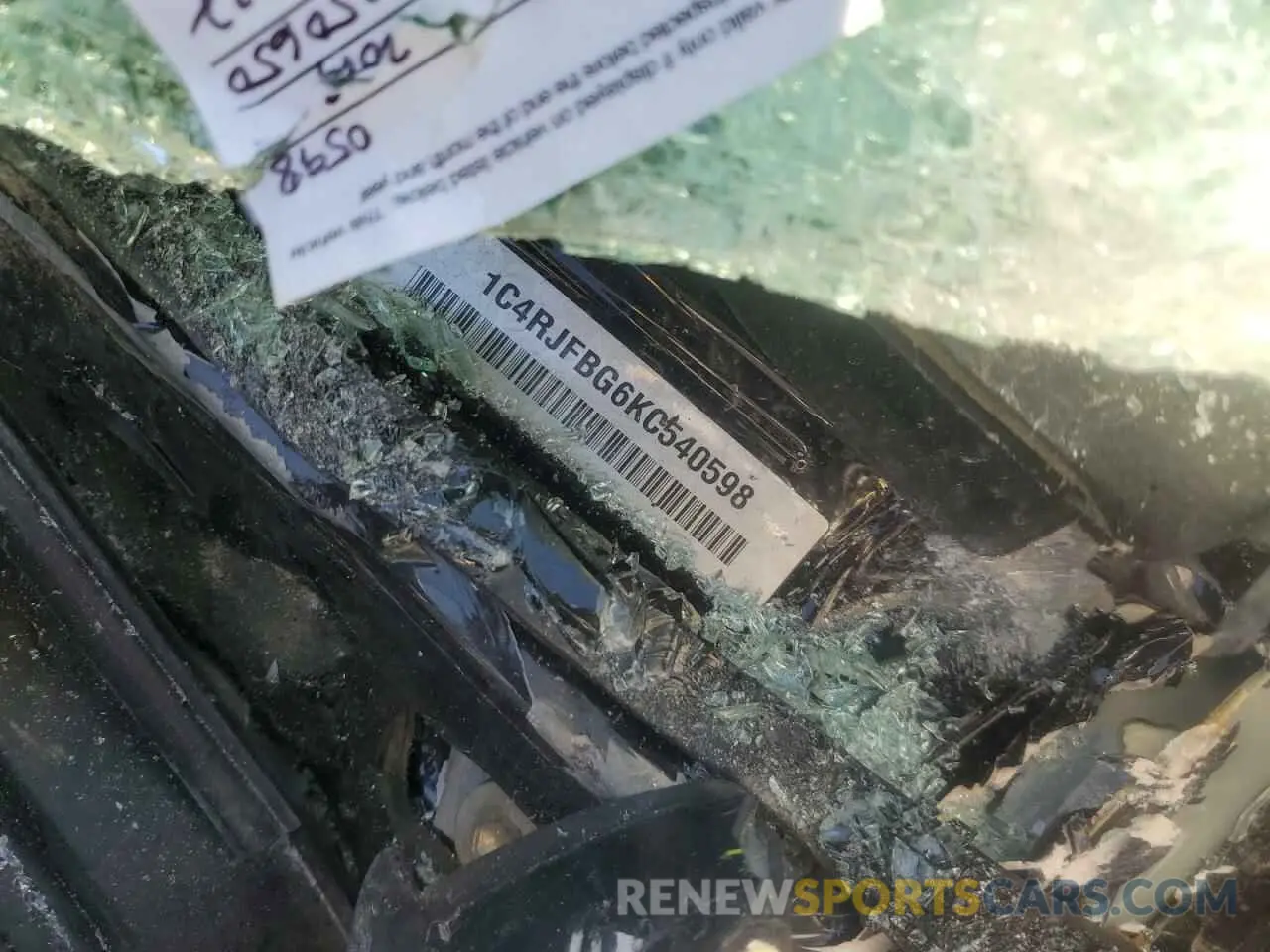 13 Photograph of a damaged car 1C4RJFBG6KC540598 JEEP GRAND CHER 2019