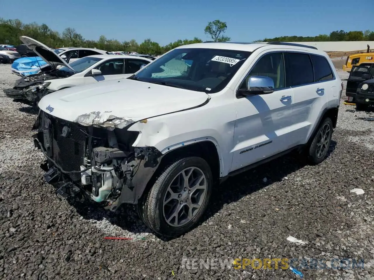 1 Photograph of a damaged car 1C4RJFBG7KC540450 JEEP GRAND CHER 2019