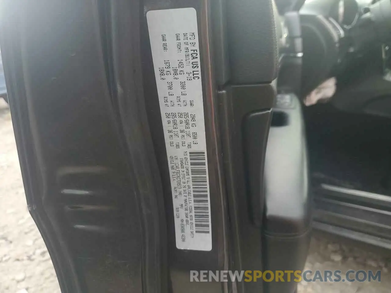 15 Photograph of a damaged car 1C4RJFBG7KC720513 JEEP GRAND CHER 2019