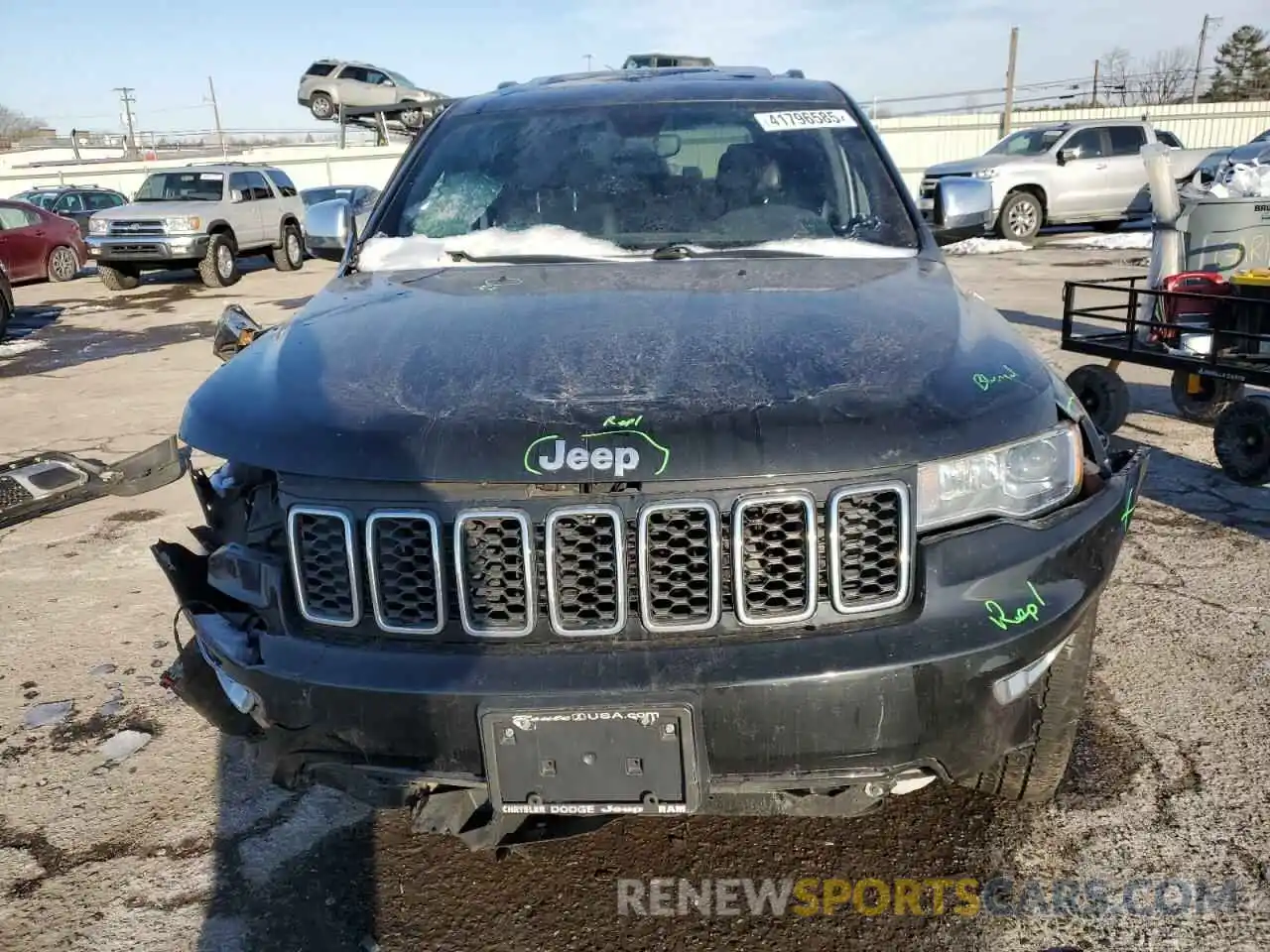 5 Photograph of a damaged car 1C4RJFBGXKC538479 JEEP GRAND CHER 2019