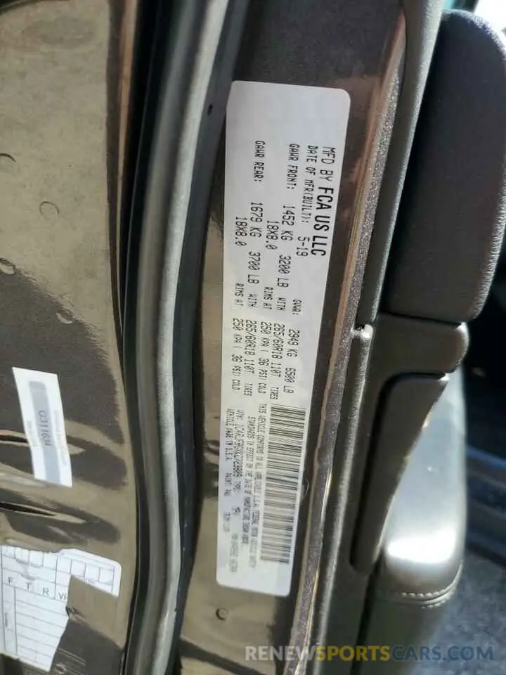 14 Photograph of a damaged car 1C4RJFBGXKC723809 JEEP GRAND CHER 2019