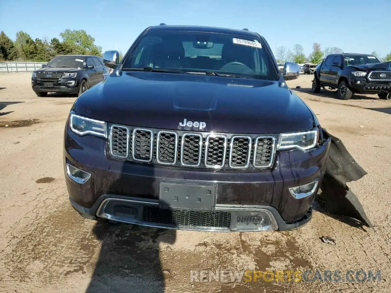 5 Photograph of a damaged car 1C4RJFBT2KC591948 JEEP GRAND CHER 2019