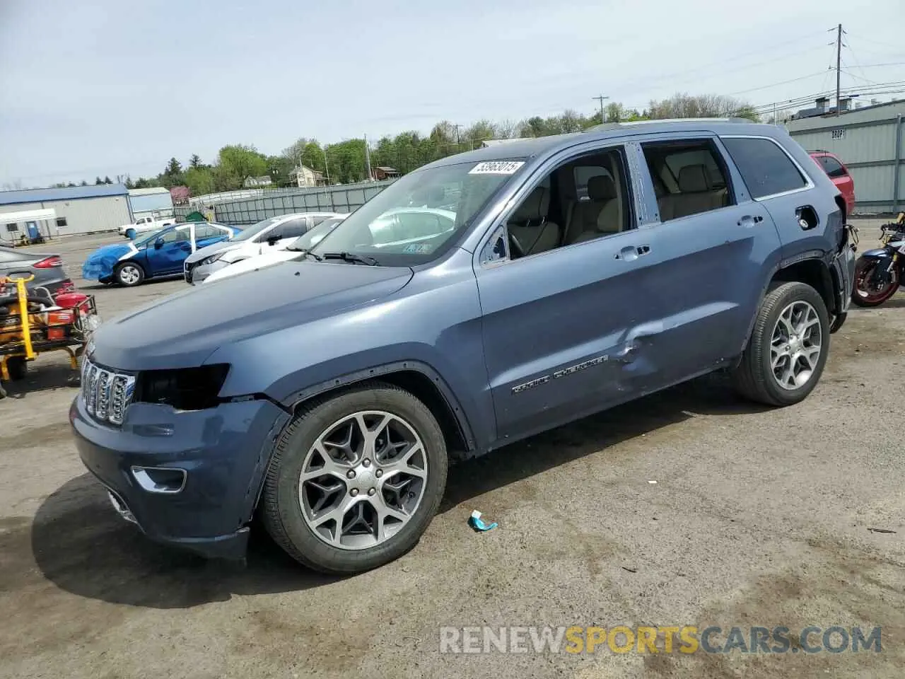 1 Photograph of a damaged car 1C4RJFCG2KC728338 JEEP GRAND CHER 2019