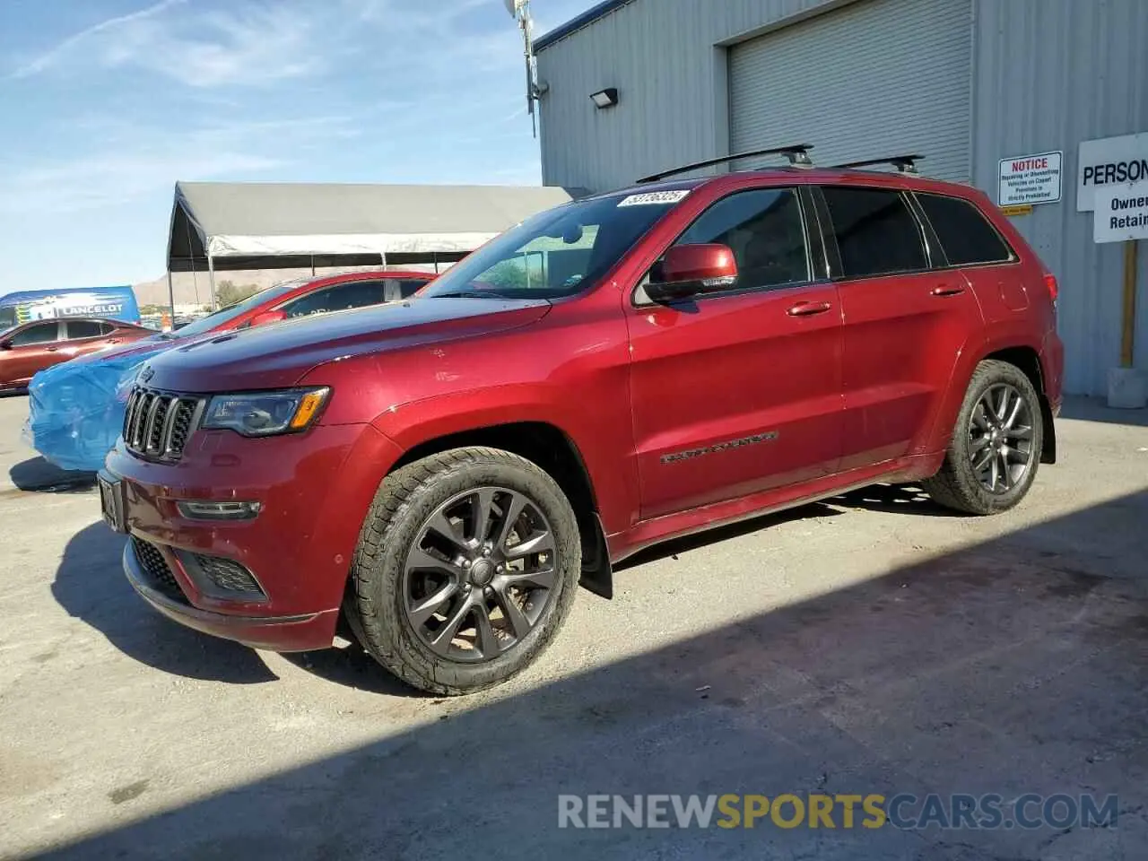 1 Photograph of a damaged car 1C4RJFCG4KC565675 JEEP GRAND CHER 2019
