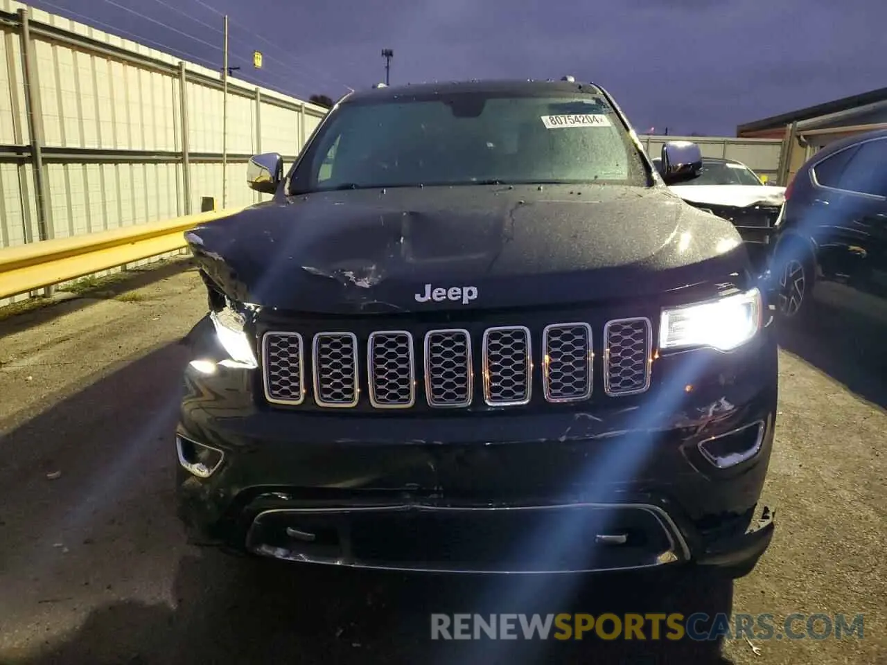 5 Photograph of a damaged car 1C4RJFCG4KC603406 JEEP GRAND CHER 2019