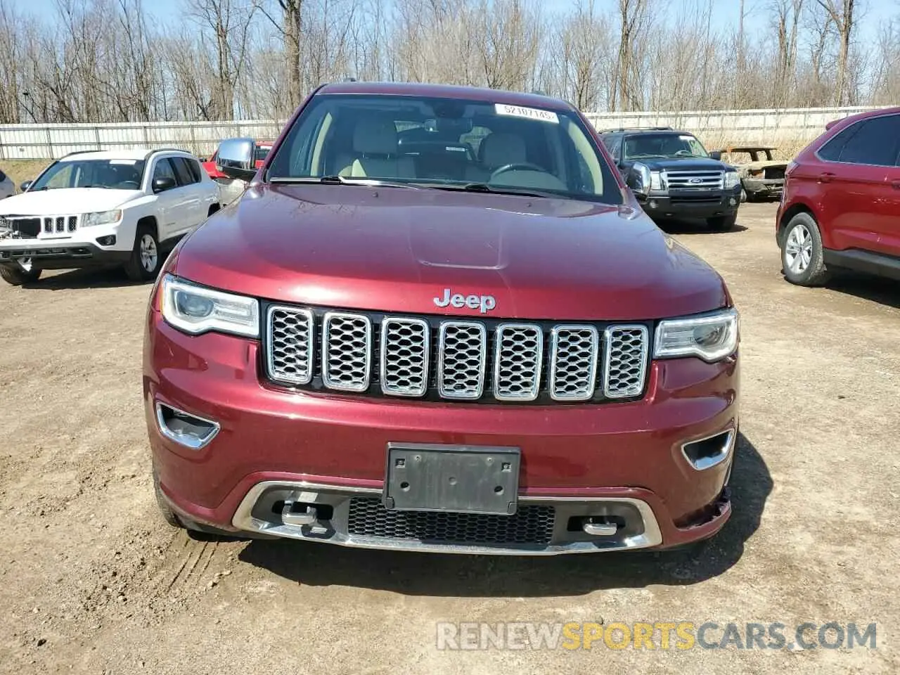 5 Photograph of a damaged car 1C4RJFCG6KC774755 JEEP GRAND CHER 2019