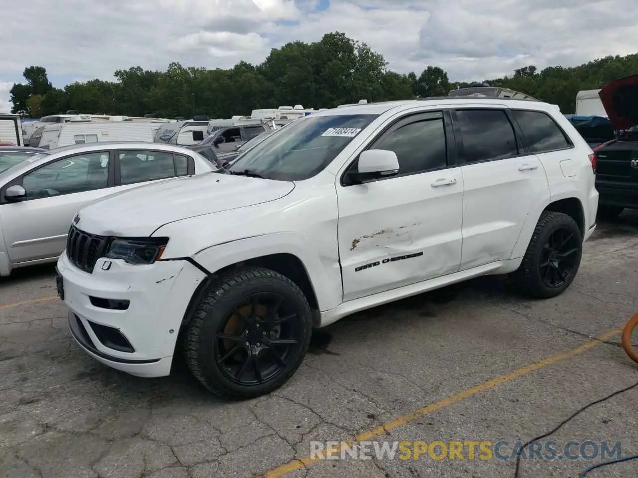 1 Photograph of a damaged car 1C4RJFCTXKC564740 JEEP GRAND CHER 2019
