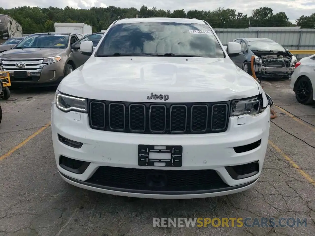 5 Photograph of a damaged car 1C4RJFCTXKC564740 JEEP GRAND CHER 2019