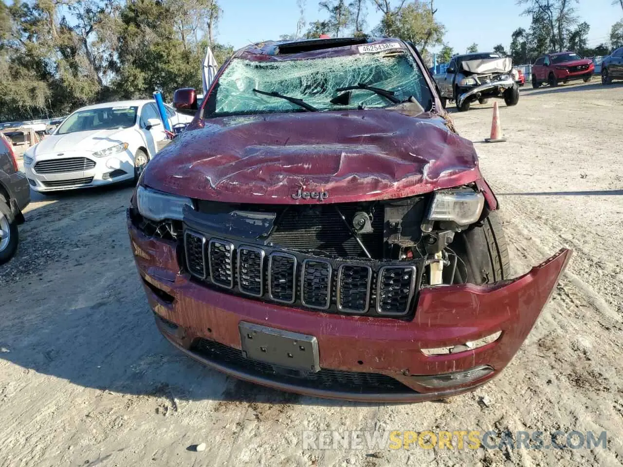 5 Photograph of a damaged car 1C4RJFCTXKC785349 JEEP GRAND CHER 2019
