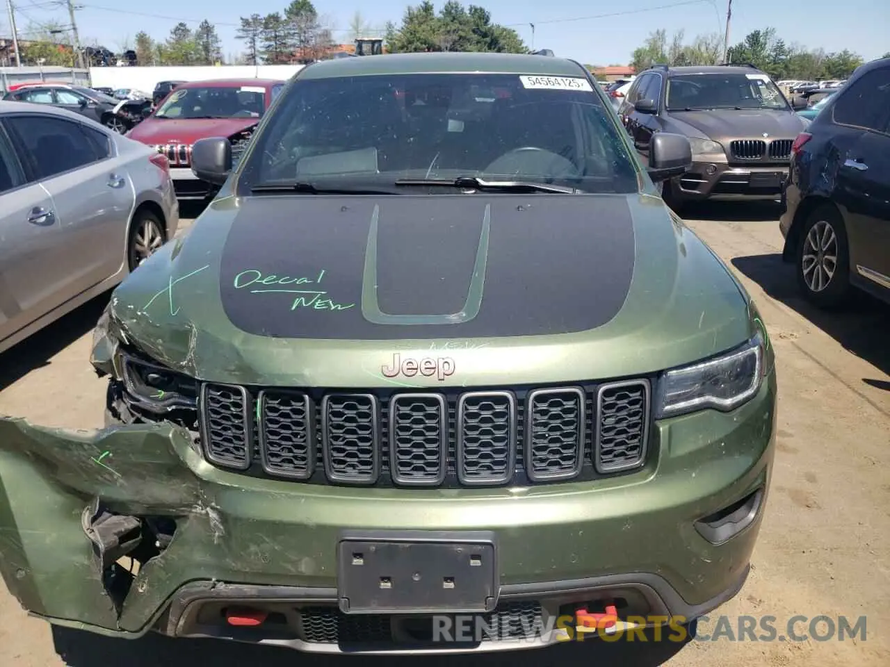 5 Photograph of a damaged car 1C4RJFLG1KC810528 JEEP GRAND CHER 2019
