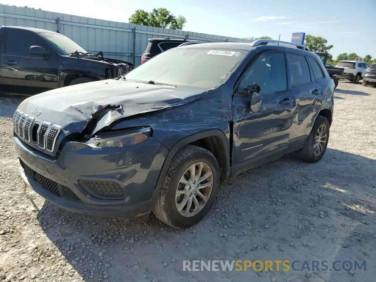 1 Photograph of a damaged car 1C4PJLCB0MD134564 JEEP GRAND CHER 2020