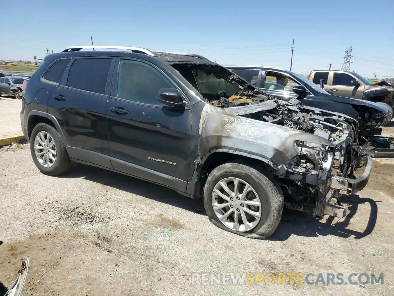 4 Photograph of a damaged car 1C4PJLCB4LD605887 JEEP GRAND CHER 2020