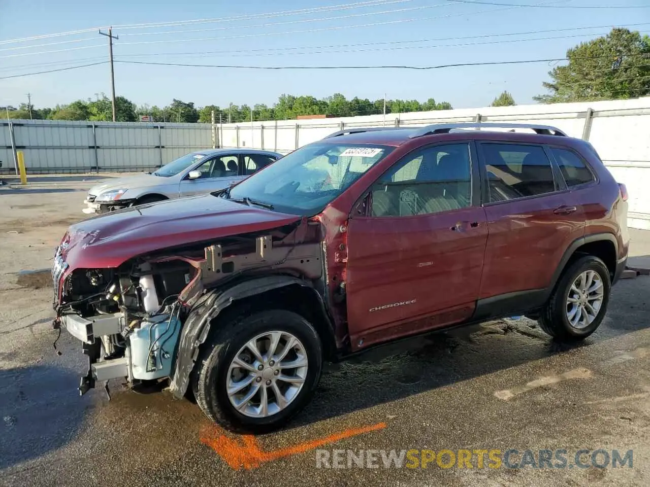 1 Photograph of a damaged car 1C4PJMCB1LD615721 JEEP GRAND CHER 2020
