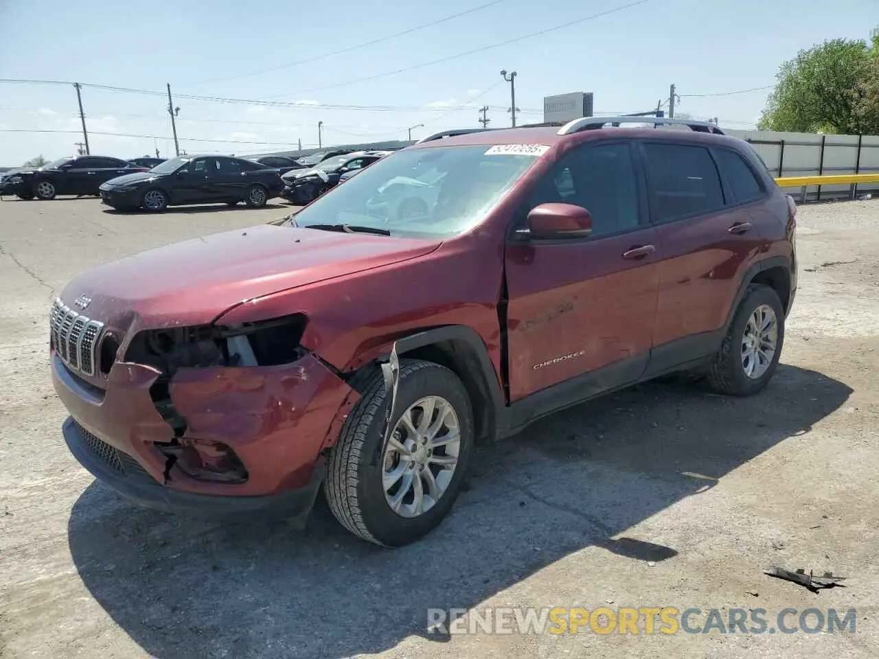 1 Photograph of a damaged car 1C4PJMCB2LD619857 JEEP GRAND CHER 2020