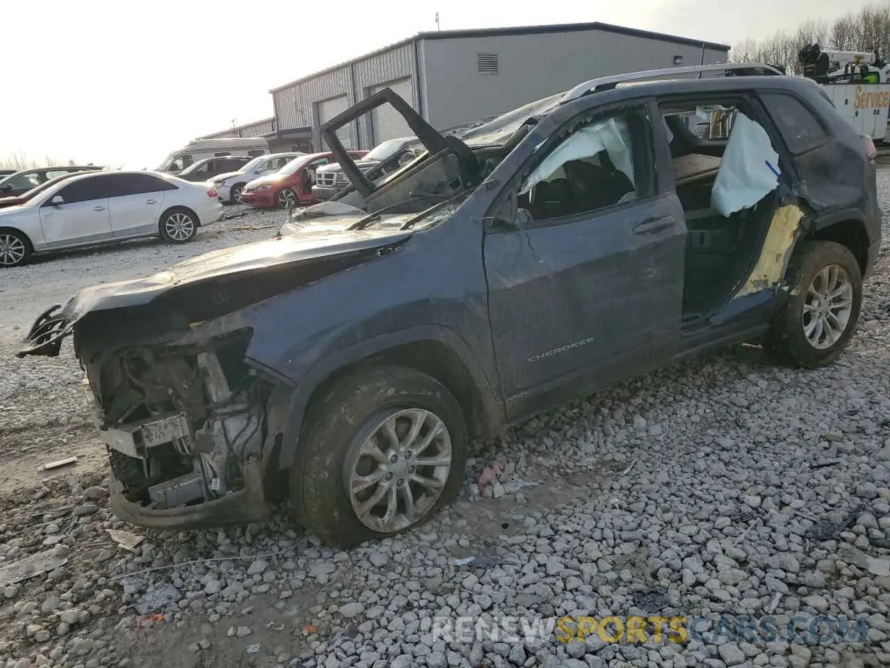 1 Photograph of a damaged car 1C4PJMCB6LD640520 JEEP GRAND CHER 2020