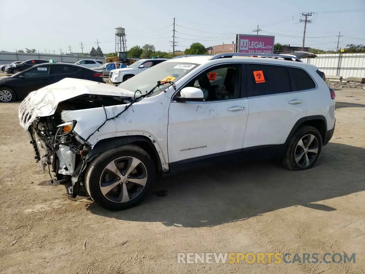 1 Photograph of a damaged car 1C4PJMDX4LD612418 JEEP GRAND CHER 2020