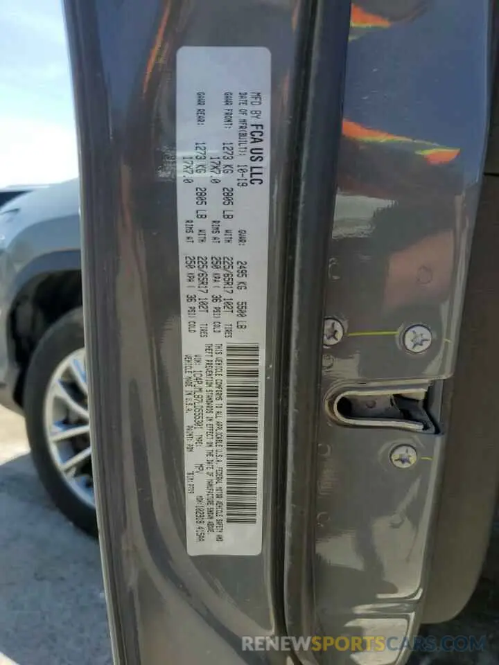 13 Photograph of a damaged car 1C4PJMLB7LD555301 JEEP GRAND CHER 2020
