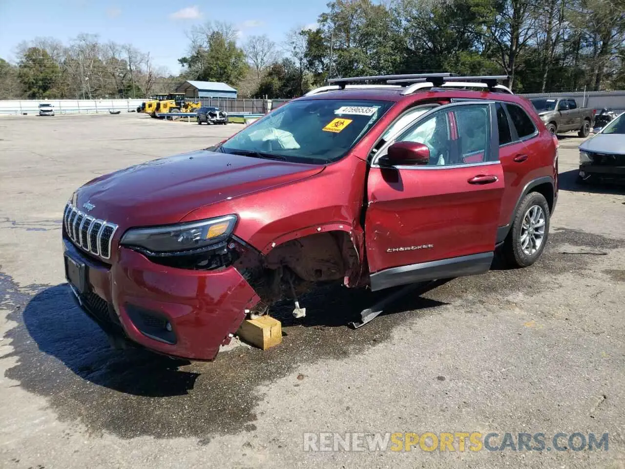 1 Photograph of a damaged car 1C4PJMLX5LD637295 JEEP GRAND CHER 2020