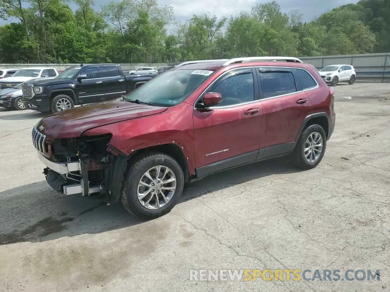 1 Photograph of a damaged car 1C4PJMLX9LD636716 JEEP GRAND CHER 2020