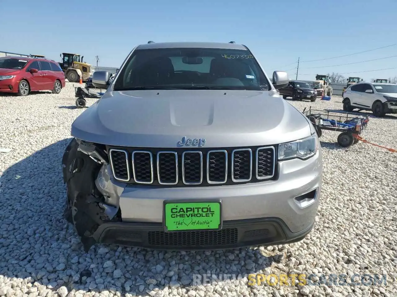 5 Photograph of a damaged car 1C4RJEAG3LC295644 JEEP GRAND CHER 2020
