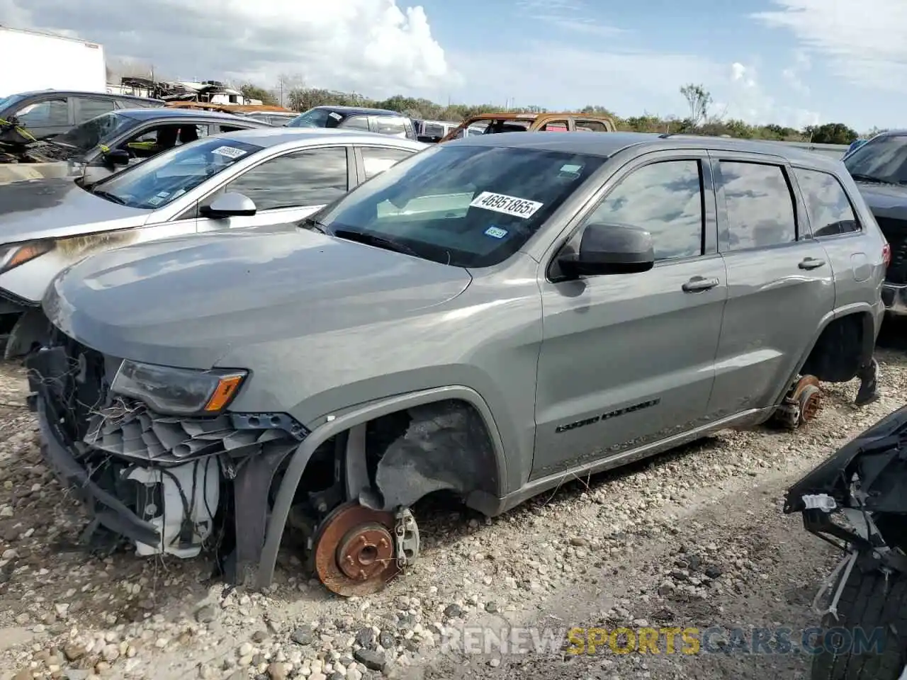 1 Photograph of a damaged car 1C4RJEAG8LC246536 JEEP GRAND CHER 2020