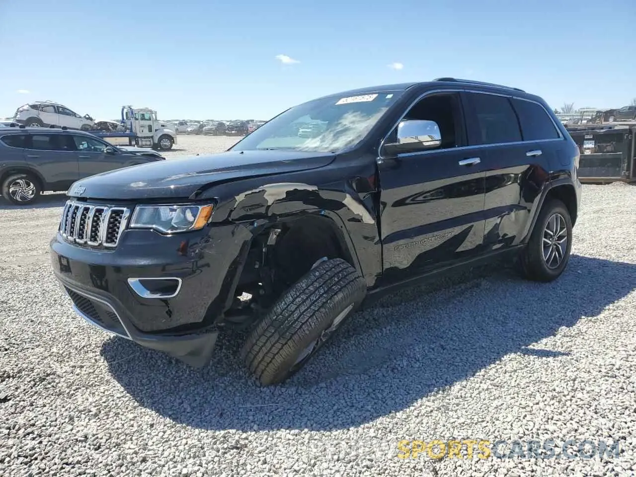 1 Photograph of a damaged car 1C4RJEBG1LC266075 JEEP GRAND CHER 2020