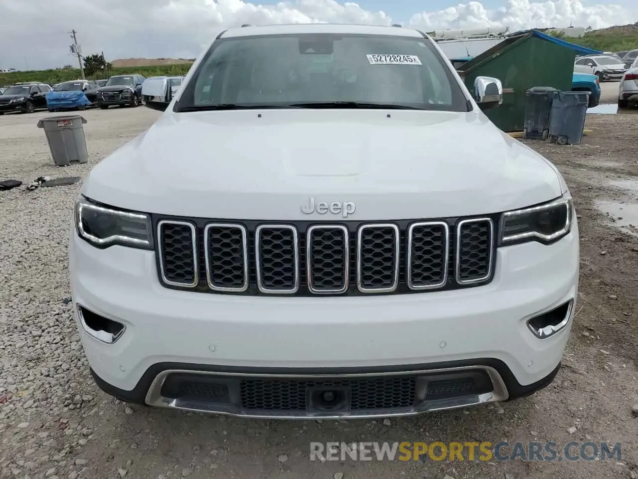 5 Photograph of a damaged car 1C4RJEBG8LC182237 JEEP GRAND CHER 2020