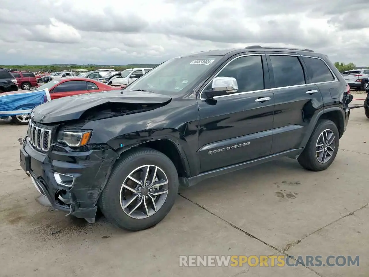 1 Photograph of a damaged car 1C4RJEBG9LC295453 JEEP GRAND CHER 2020