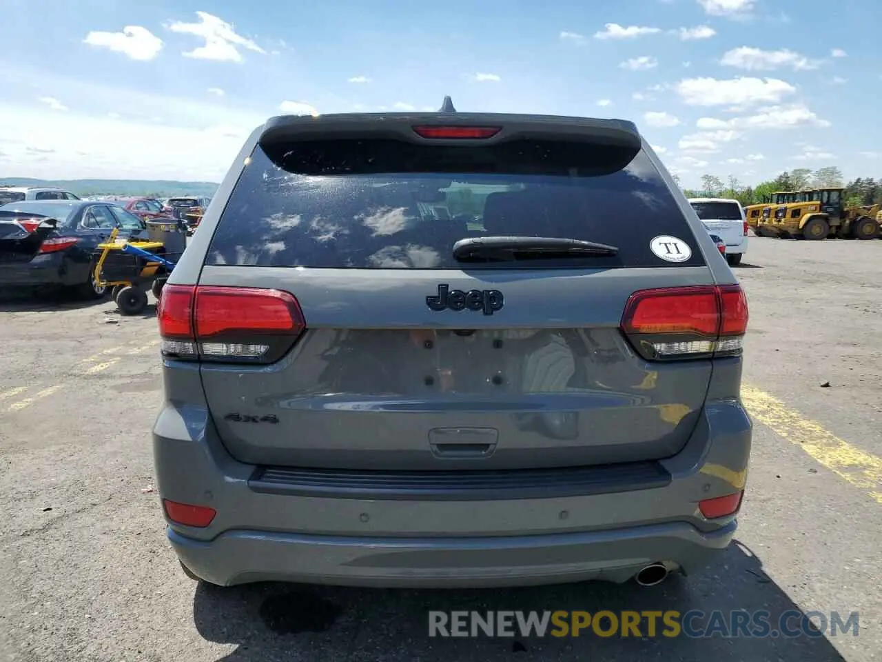 6 Photograph of a damaged car 1C4RJFAG1LC397255 JEEP GRAND CHER 2020