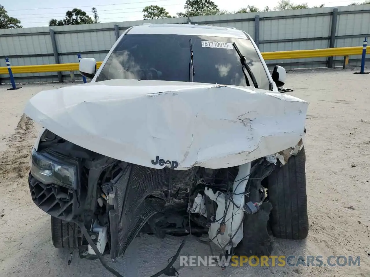 5 Photograph of a damaged car 1C4RJFAG3LC122115 JEEP GRAND CHER 2020