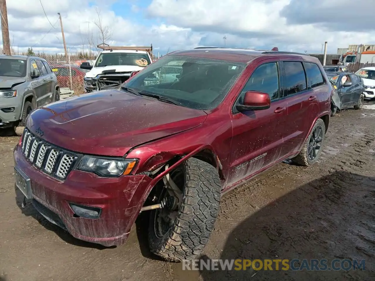 1 Photograph of a damaged car 1C4RJFAG8LC414441 JEEP GRAND CHER 2020