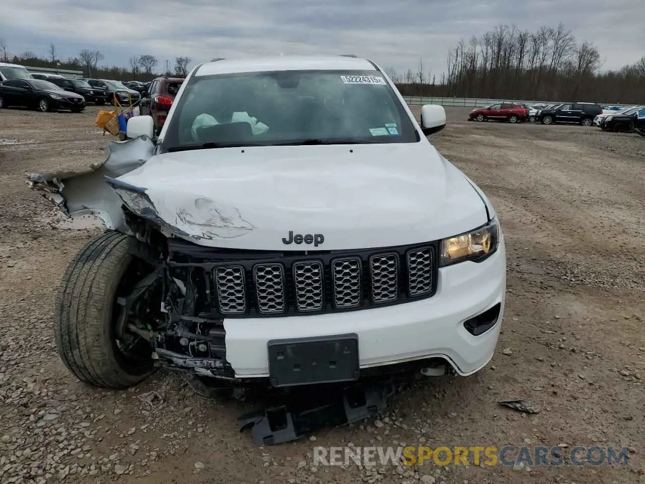 5 Photograph of a damaged car 1C4RJFAGXLC272299 JEEP GRAND CHER 2020