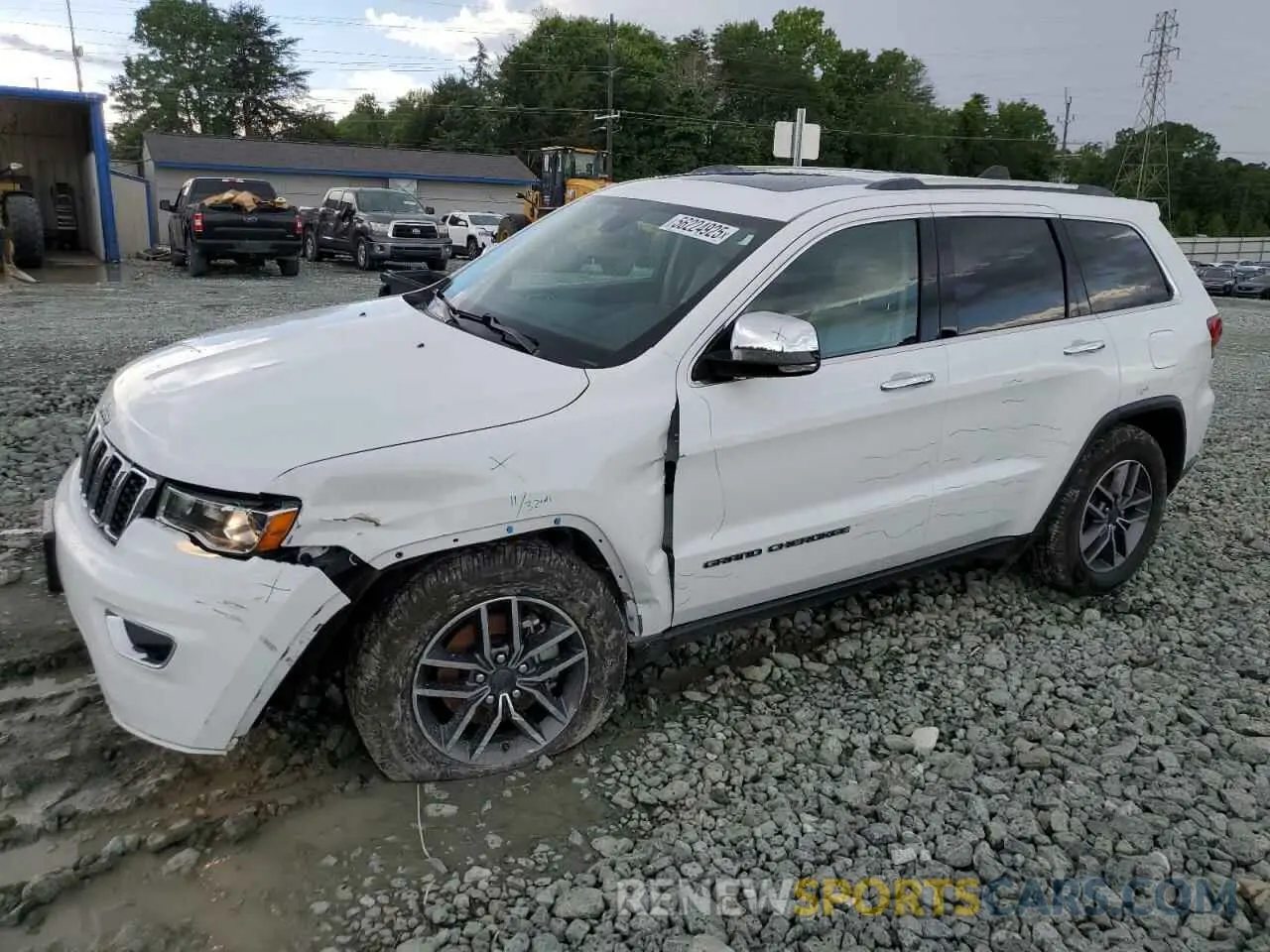1 Photograph of a damaged car 1C4RJFBG0LC199622 JEEP GRAND CHER 2020