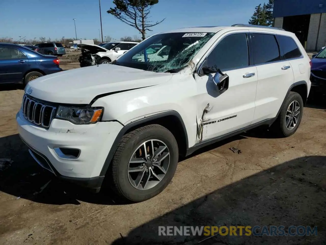 1 Photograph of a damaged car 1C4RJFBG0LC390134 JEEP GRAND CHER 2020