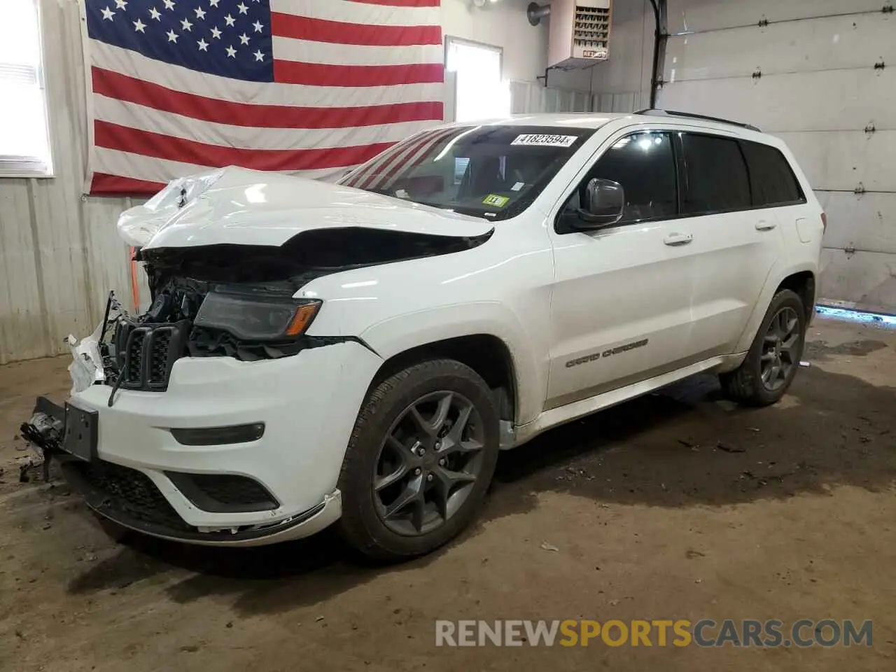 1 Photograph of a damaged car 1C4RJFBG2LC242065 JEEP GRAND CHER 2020