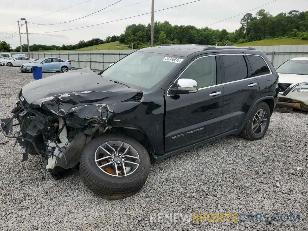 1 Photograph of a damaged car 1C4RJFBG2LC386814 JEEP GRAND CHER 2020
